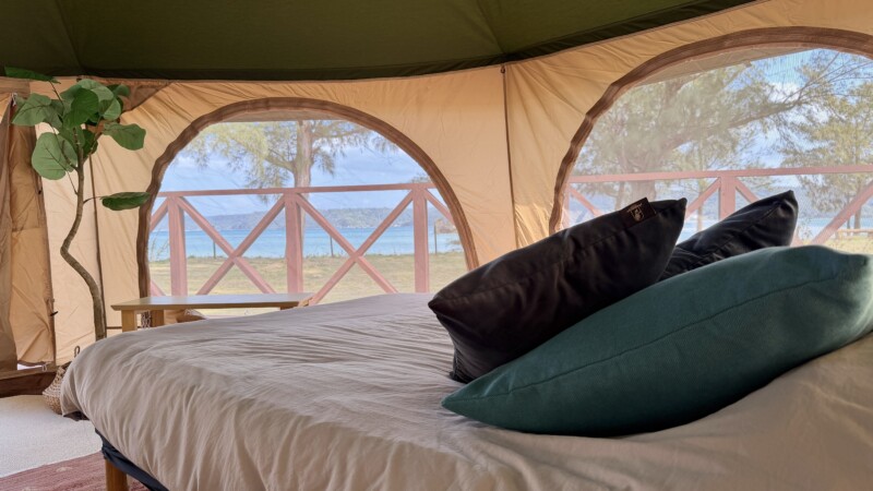 沖縄 北部 グランピング 屋我地ビーチ