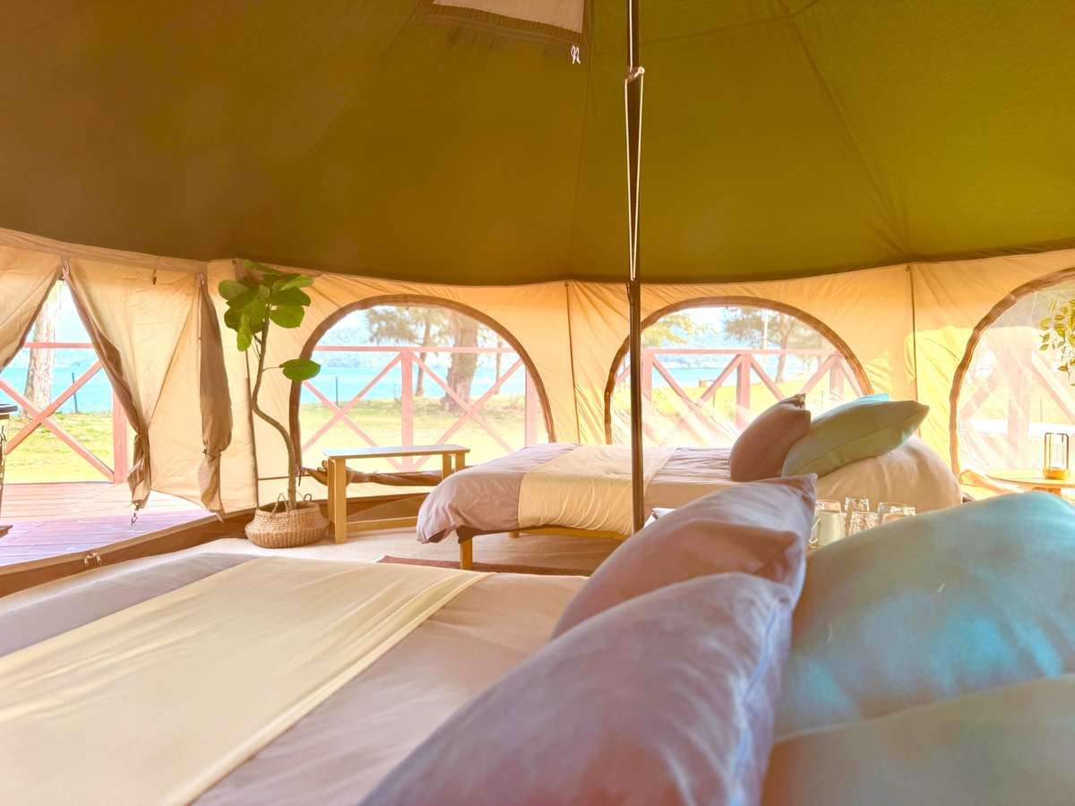 沖縄北部グランピング宿泊